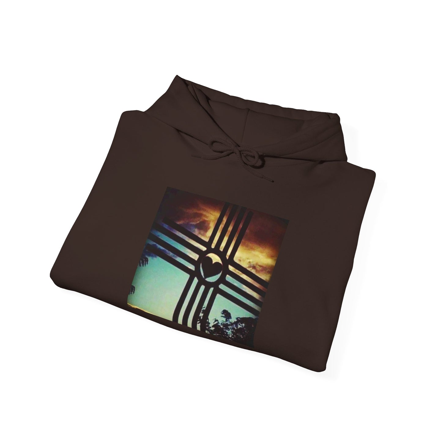 NM Zia Hooded Sweatshirt - Cozy Layer for Art Lovers, Casual Wear, Gift for Birthdays, Unique Style for Everyday Fashion