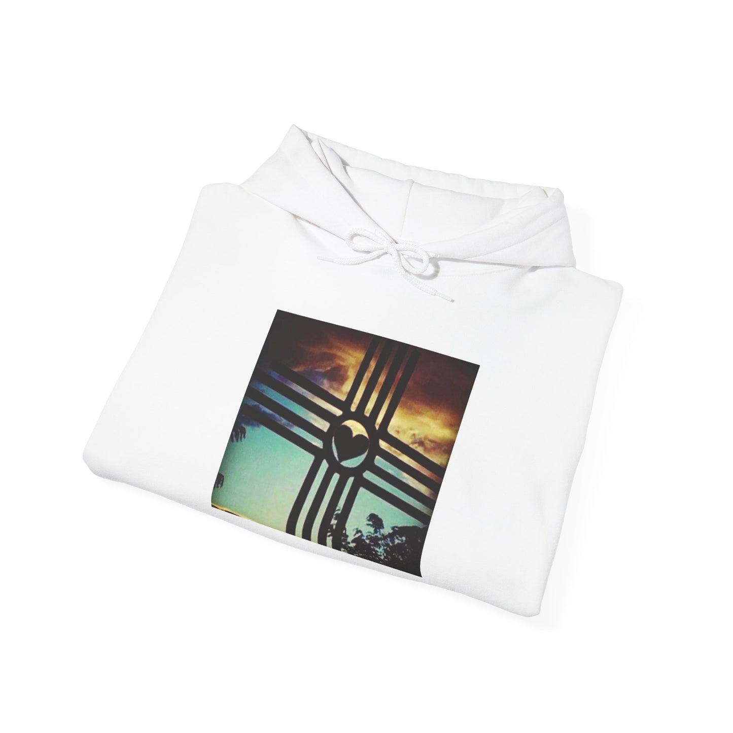NM Zia Hooded Sweatshirt - Cozy Layer for Art Lovers, Casual Wear, Gift for Birthdays, Unique Style for Everyday Fashion