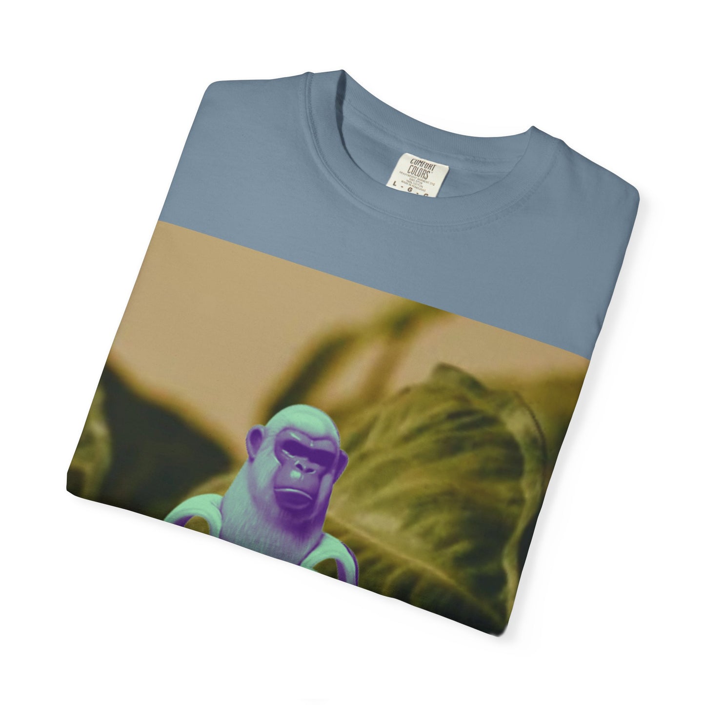 Chimpanzini Bananini T-Shirt, Unisex Garment-Dyed Tee, Fun Gift for Animal Lovers, Casual Style for Every Occasion, Unique Graphic Tee