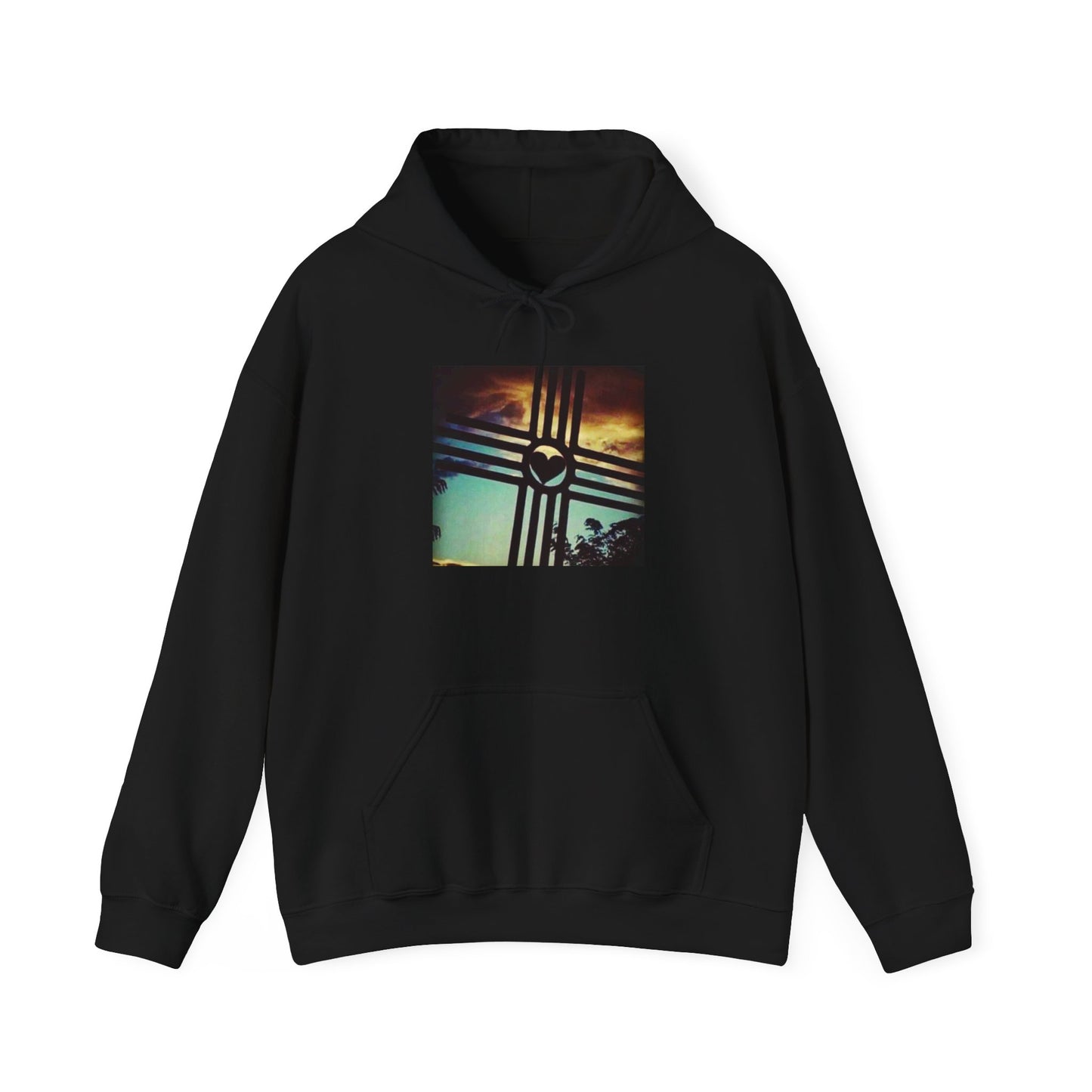 NM Zia Hooded Sweatshirt - Cozy Layer for Art Lovers, Casual Wear, Gift for Birthdays, Unique Style for Everyday Fashion