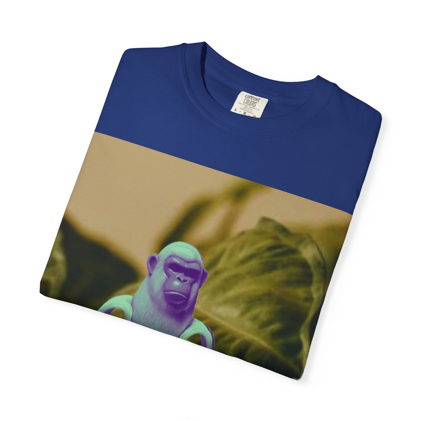 Chimpanzini Bananini T-Shirt, Unisex Garment-Dyed Tee, Fun Gift for Animal Lovers, Casual Style for Every Occasion, Unique Graphic Tee