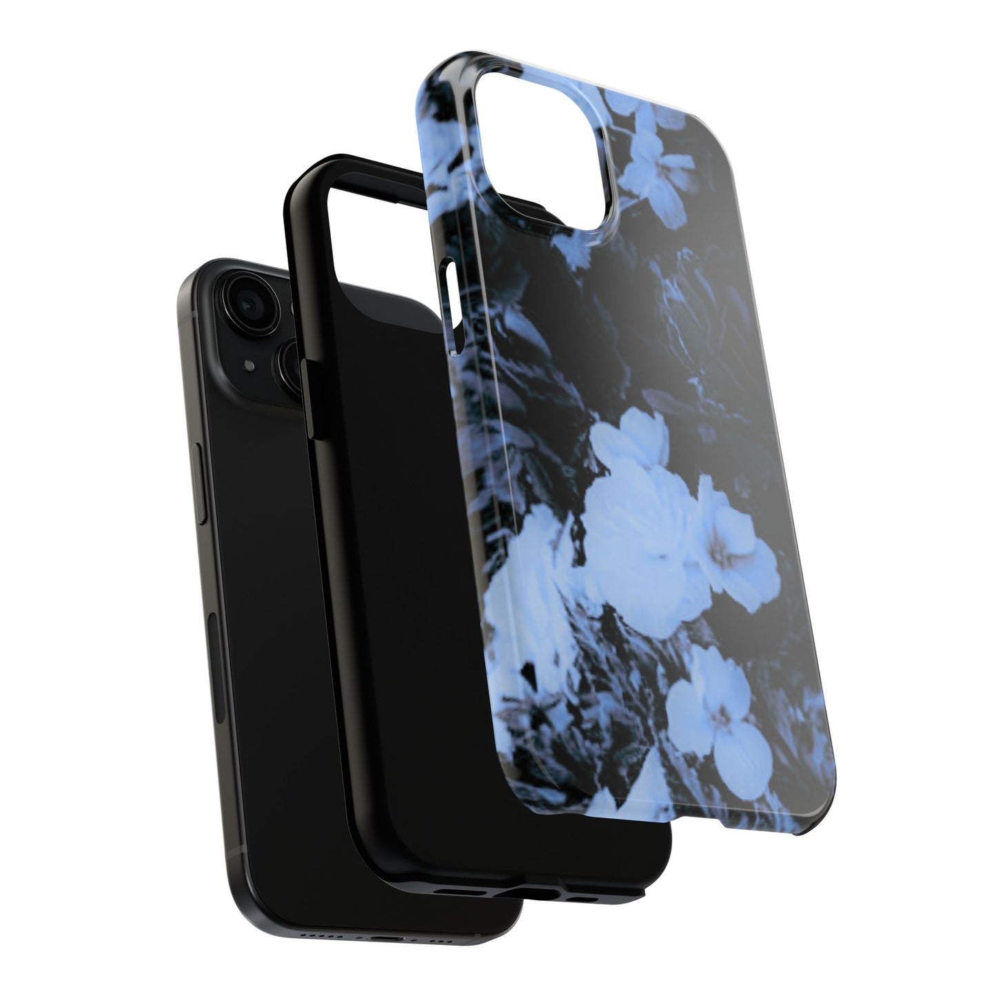 Elegant Floral Tough Phone Cases, Durable Cell Phone Cover, Stylish Phone Protector, Gift for Her, Floral Design Phone Case