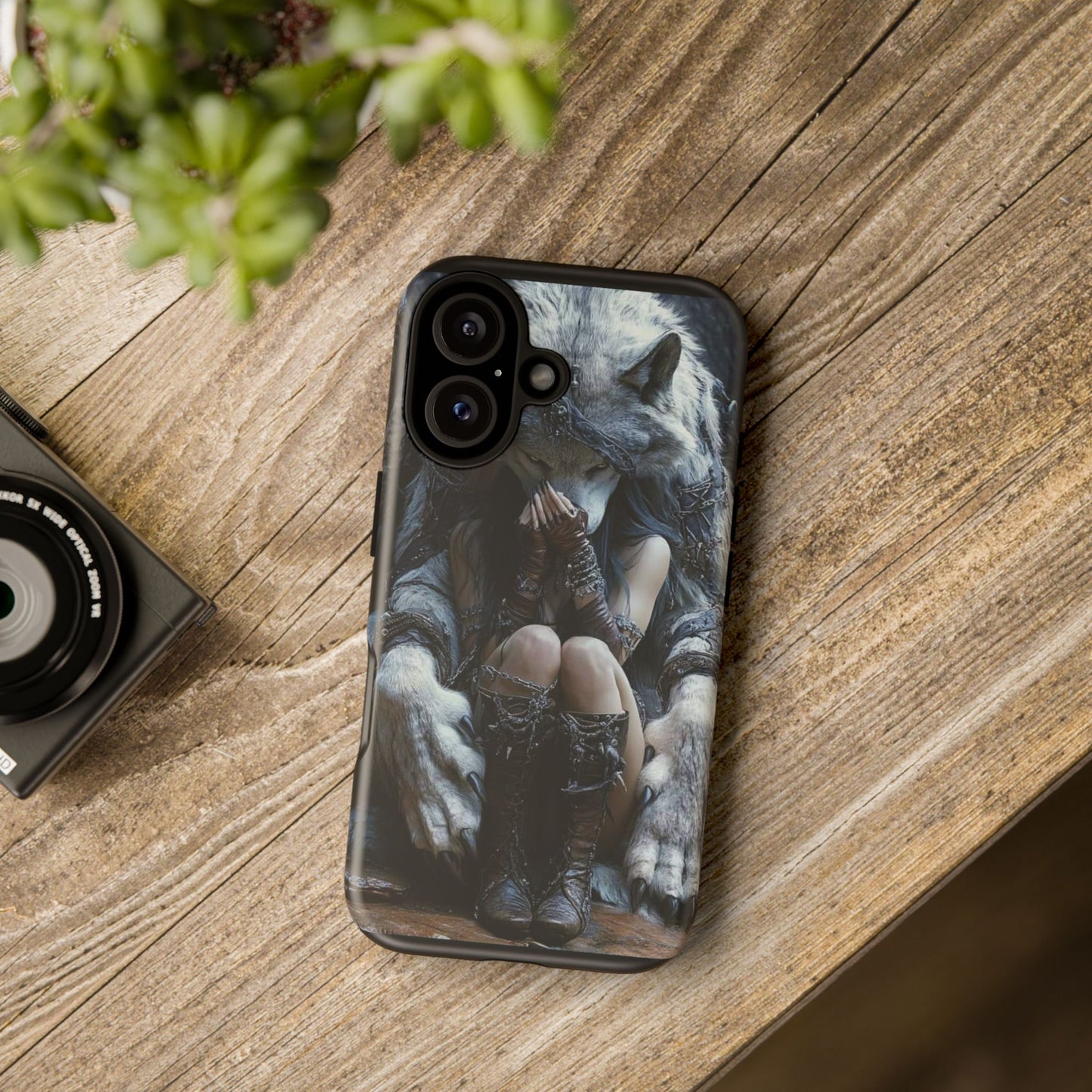 Tough Cases: Fantasy Art Phone Case, Protective Cover, Unique Gift, Animal Lover Accessory, Halloween Item