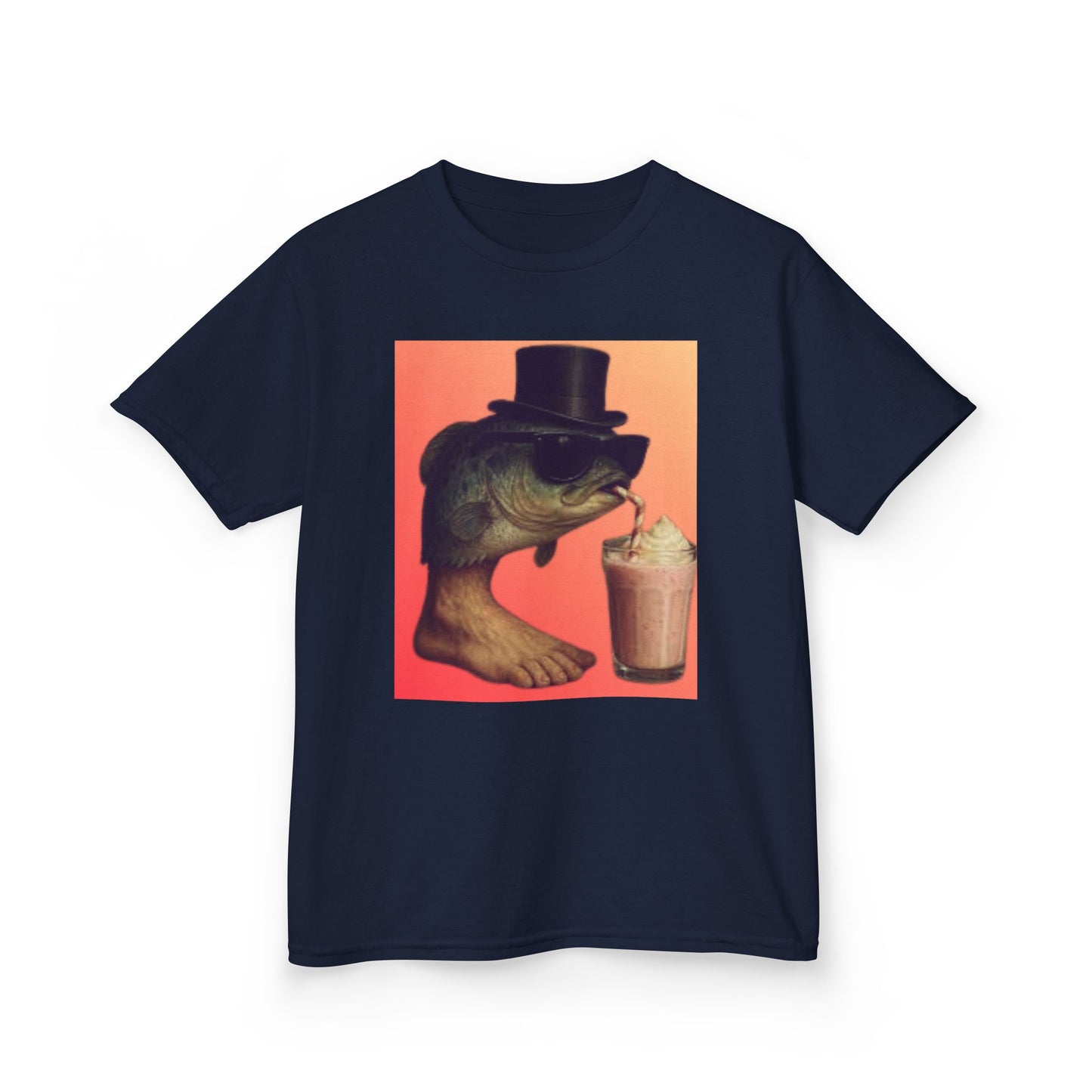 Carlos Carlos Carlitos Italian Brainrot Whimsical Fish Graphic Kids Tee, Fun Shirt for Birthdays, Summer Parties, Unique Gift for Youngsters, Stylish Summer Wear, Kid's Fashion