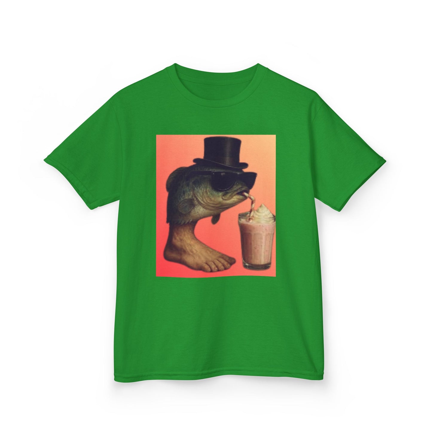 Carlos Carlos Carlitos Italian Brainrot Whimsical Fish Graphic Kids Tee, Fun Shirt for Birthdays, Summer Parties, Unique Gift for Youngsters, Stylish Summer Wear, Kid's Fashion