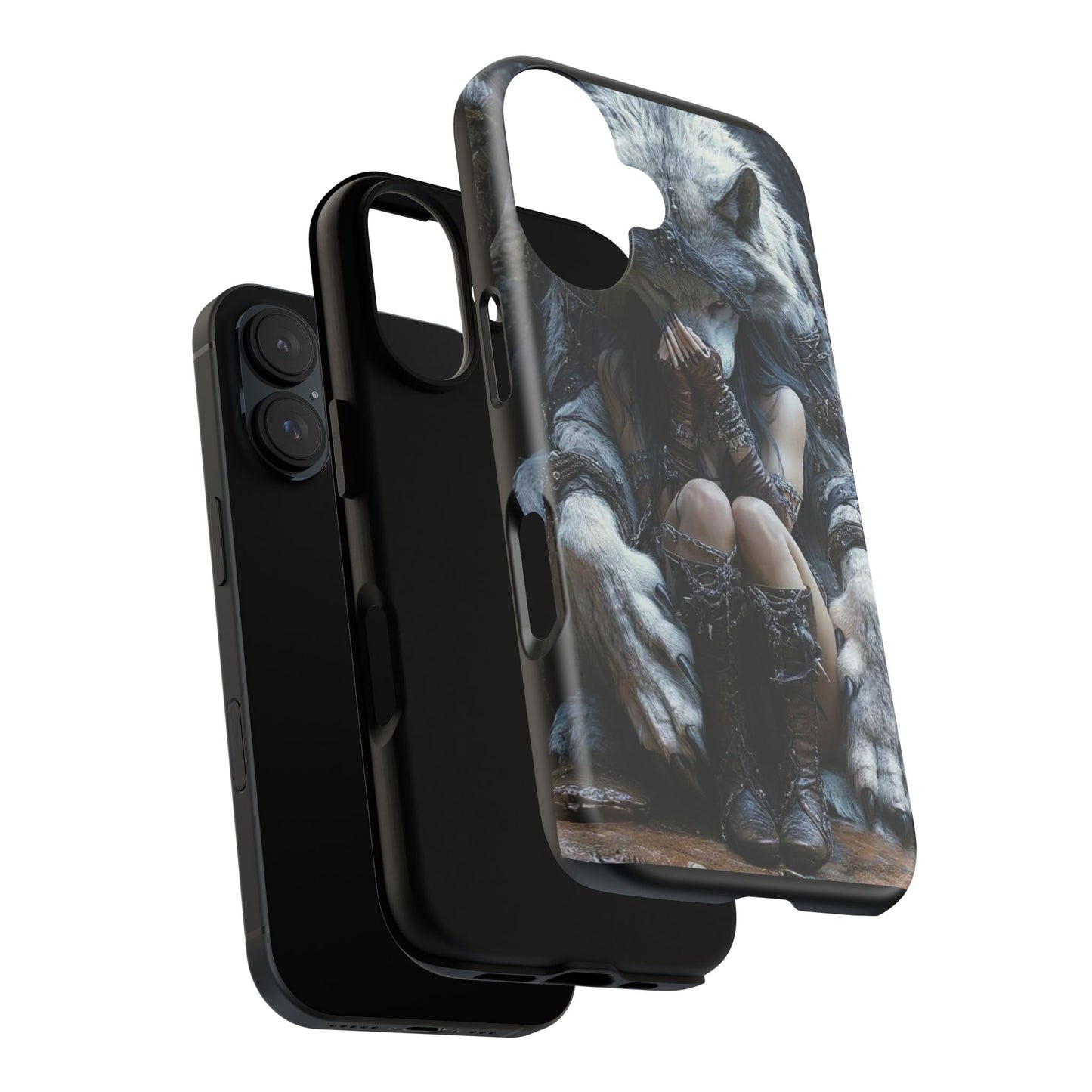 Tough Cases: Fantasy Art Phone Case, Protective Cover, Unique Gift, Animal Lover Accessory, Halloween Item