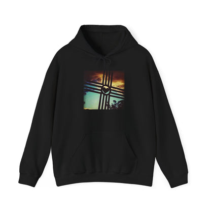 NM Zia Hooded Sweatshirt - Cozy Layer for Art Lovers, Casual Wear, Gift for Birthdays, Unique Style for Everyday Fashion