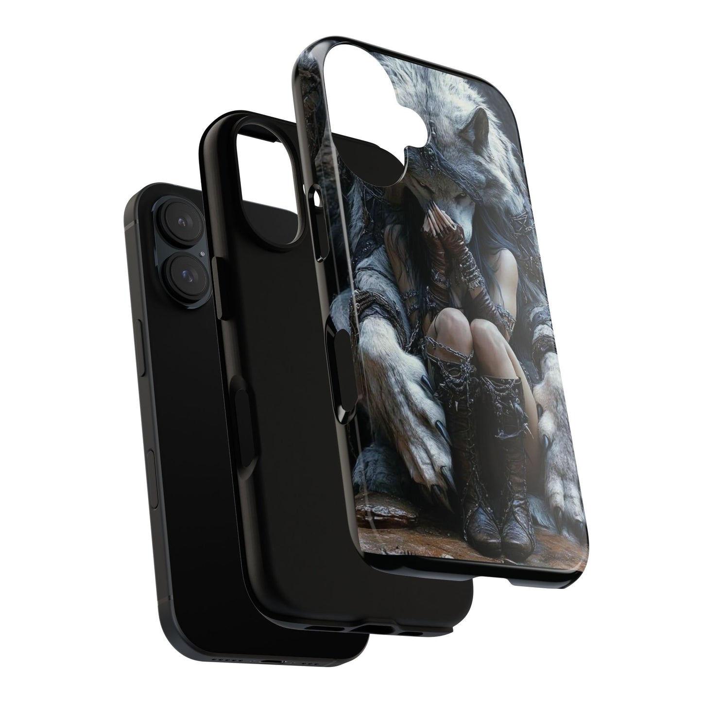 Tough Cases: Fantasy Art Phone Case, Protective Cover, Unique Gift, Animal Lover Accessory, Halloween Item
