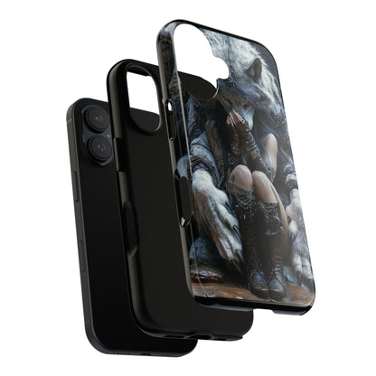 Tough Cases: Fantasy Art Phone Case, Protective Cover, Unique Gift, Animal Lover Accessory, Halloween Item