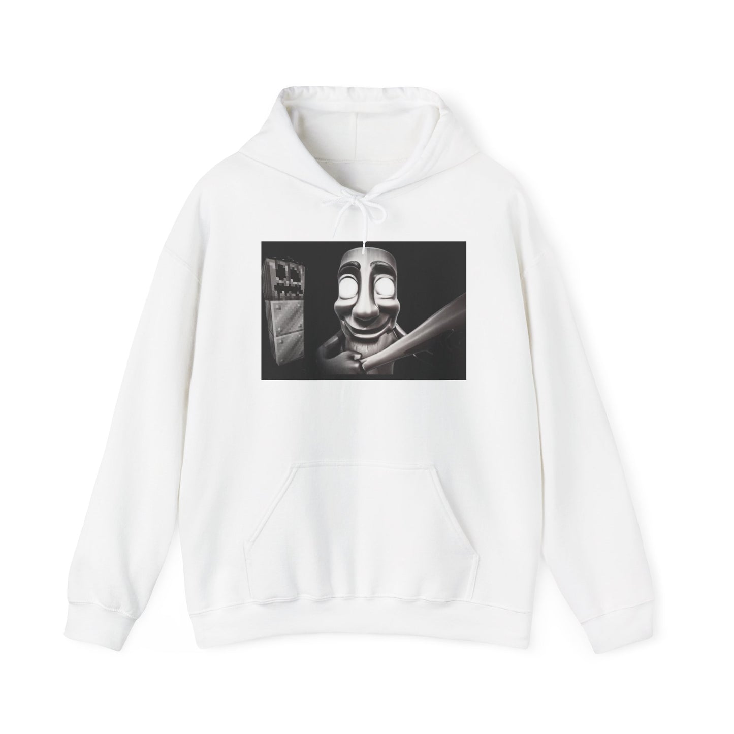 Tung Tung Sahur Charming Unisex Heavy Blend™ Hooded Sweatshirt with Unique Character Design -Cozy Style