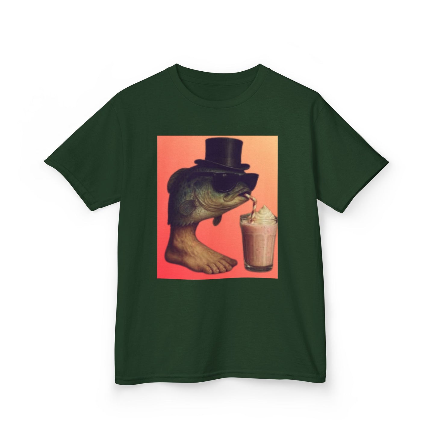 Carlos Carlos Carlitos Italian Brainrot Whimsical Fish Graphic Kids Tee, Fun Shirt for Birthdays, Summer Parties, Unique Gift for Youngsters, Stylish Summer Wear, Kid's Fashion