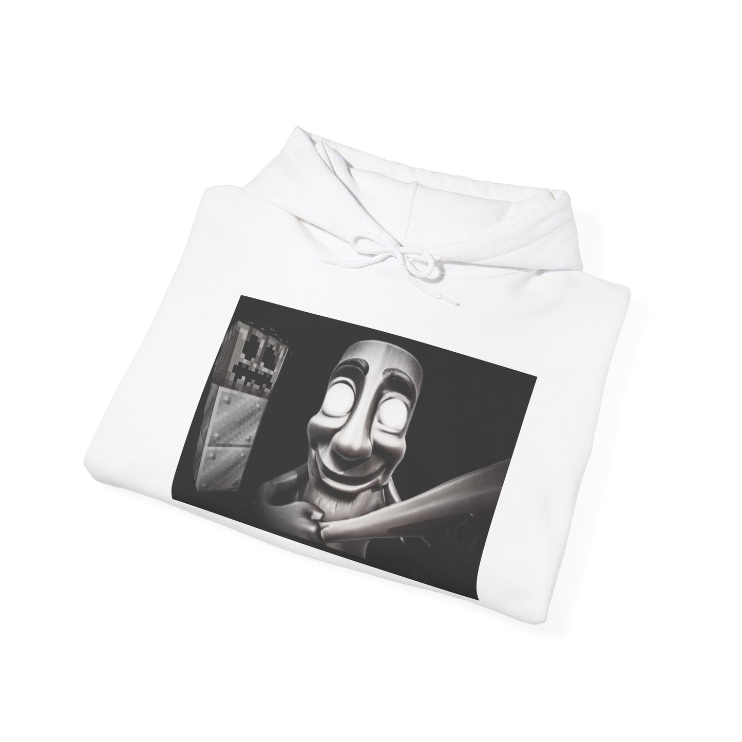 Tung Tung Sahur Charming Unisex Heavy Blend™ Hooded Sweatshirt with Unique Character Design -Cozy Style