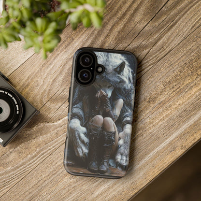 Tough Cases: Fantasy Art Phone Case, Protective Cover, Unique Gift, Animal Lover Accessory, Halloween Item